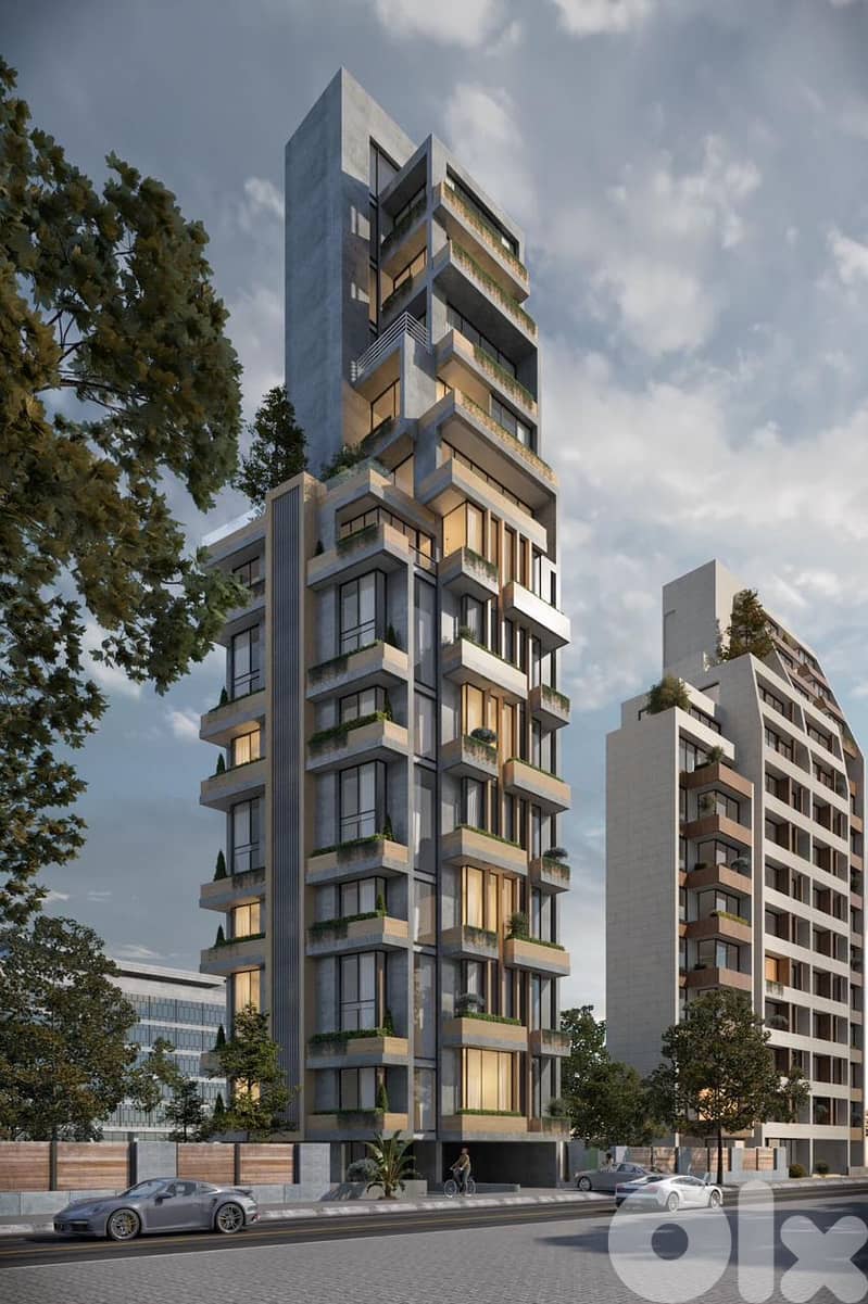 Apartment for sale in Saydeh Achrafieh/ Terrace/ Under c 0