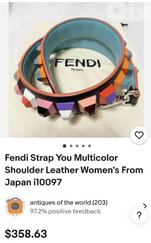 fendi strap 0