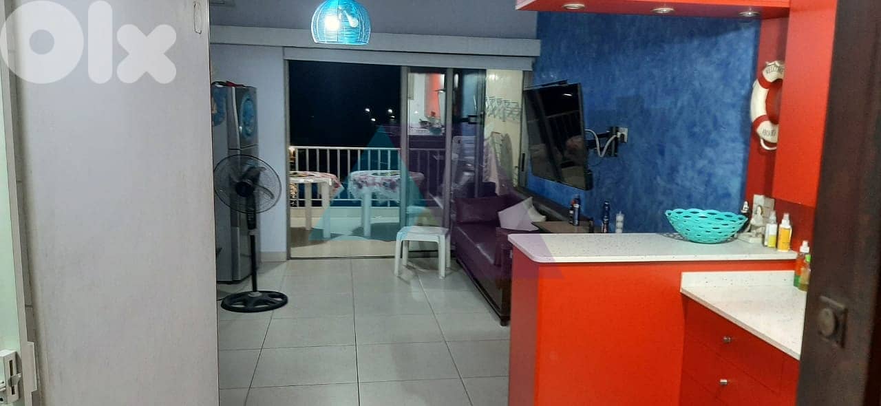 1 bedroom Chalet furnished+sea view 4rent in Rabieh - شاليه في الرابية 12