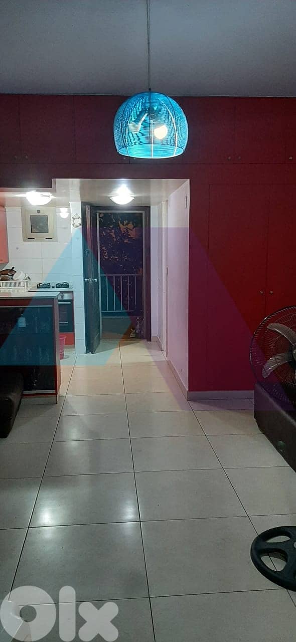 1 bedroom Chalet furnished+sea view 4rent in Rabieh - شاليه في الرابية 14