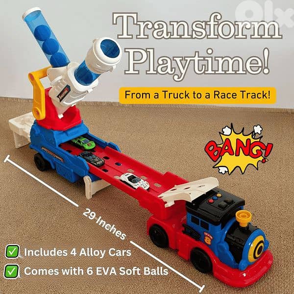 cannon ball train transformation 7