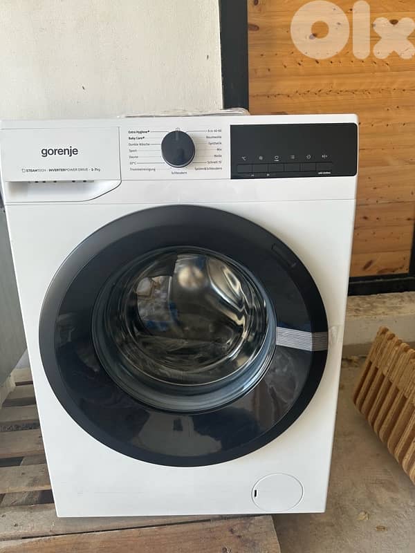 washing machine 1