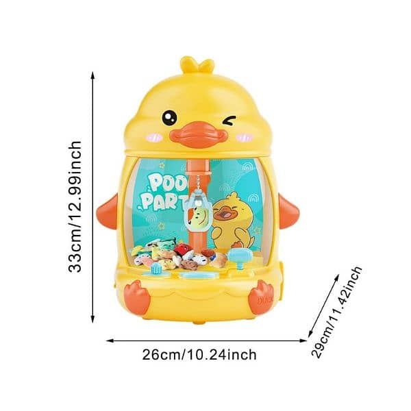 Doll machine claw Childhood duck 3