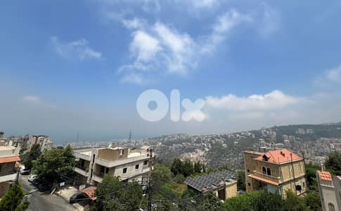 Duplex for Sale in Bsalim/Nabay - 270m² with Sea & Mountain View