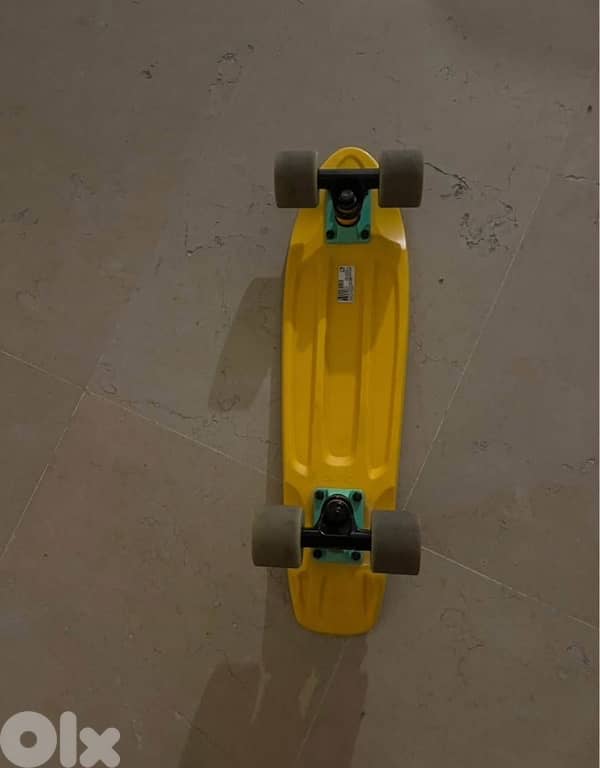 Skateboard Penny - Yellow Oxelo Decathlon 1