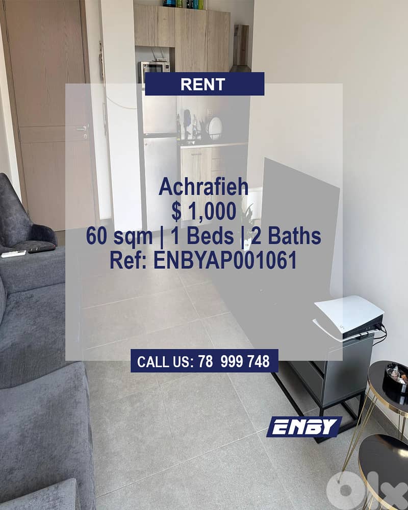 Apartment for Rent in Achrafieh | Secured Community | Prime Location 0