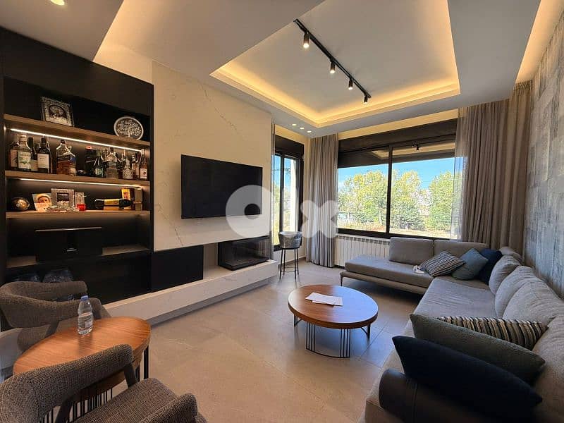 Faraya Prime Location 80 sqm Chalet Fully furnished with an open view! 0