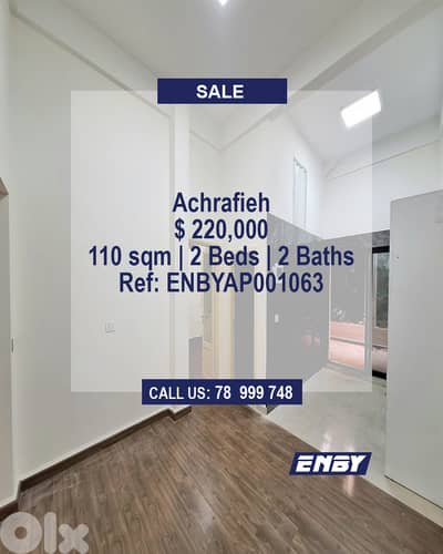 Apartment for Sale in Achrafieh | High Return on Rentals | Renovated