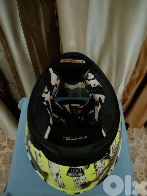 Scorpion 500 Evo motorcycle helmet 5