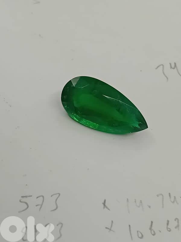 natural emerald 17.42 ct 0