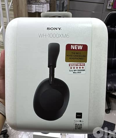 Sony Wh-1000XM6 black