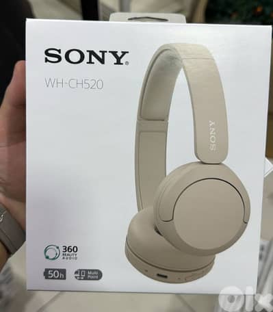 Sony WH-CH520 Headphone Beige