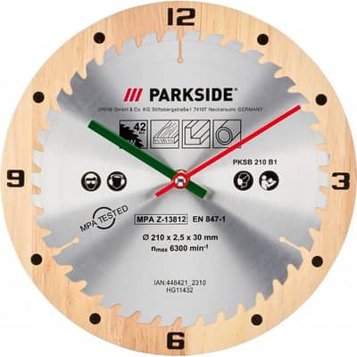 parkside wall clock