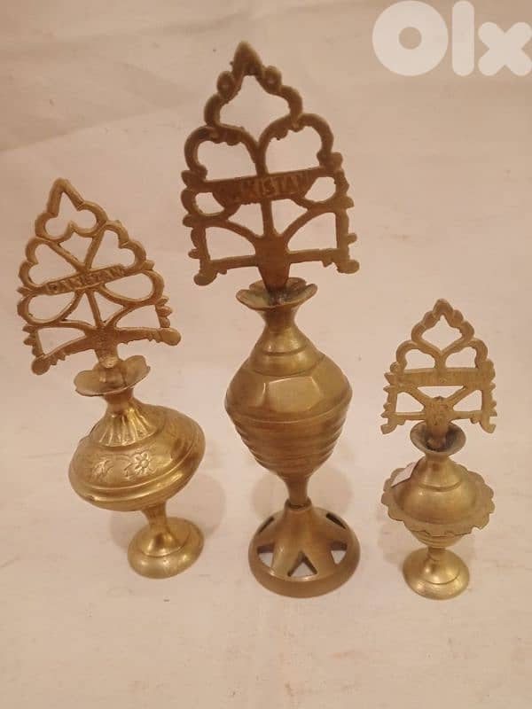 مكاحل نحاس أنتيك باكستانية 0