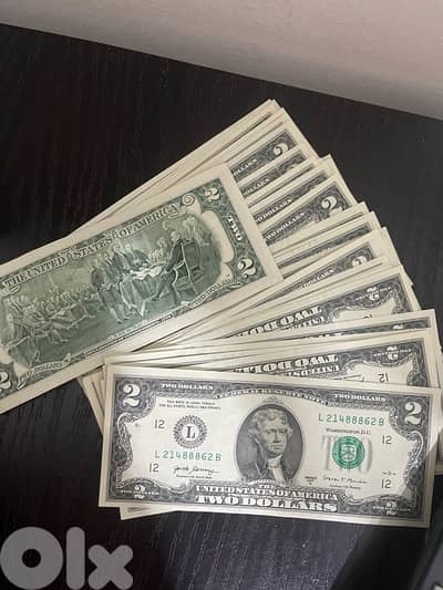 2$ bills for sale