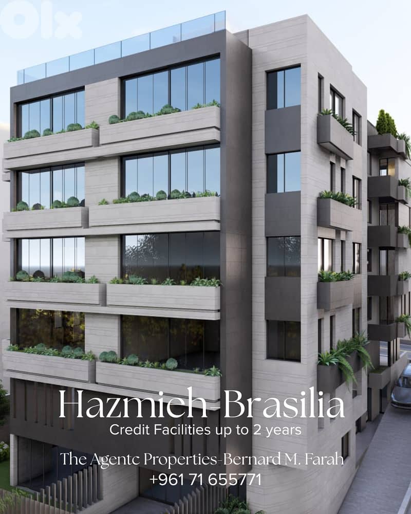 Apartments for Sale in Hazmieh شقق للبيع في الحازمية بالتقسيط لمدة 2 س 0