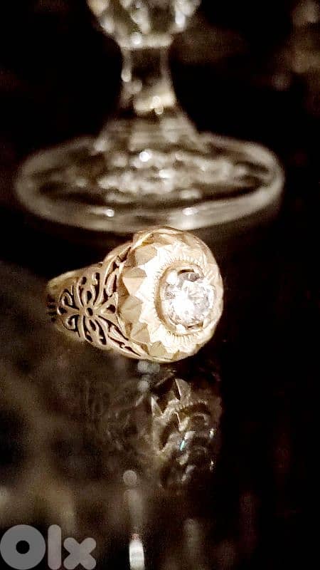 Silver Mazzonite Ring 925 0