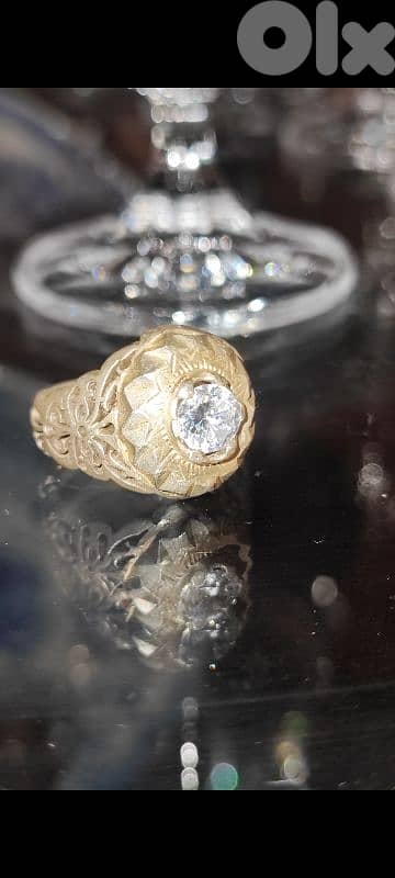 Silver Mazzonite Ring 925 1