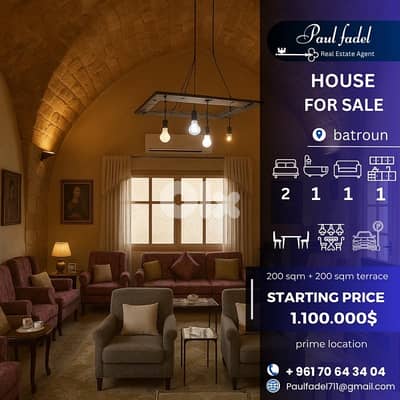 Historical Gem for Sale in the Heart of Batroun