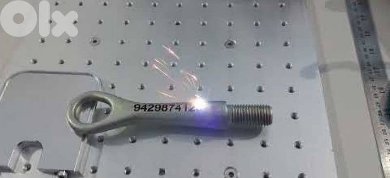 حفر ليزر على جميع المواد laser marking engraving on any material 4