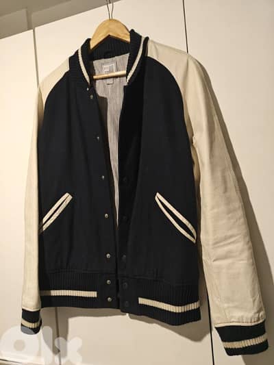 JCP wool and faux leather jacket