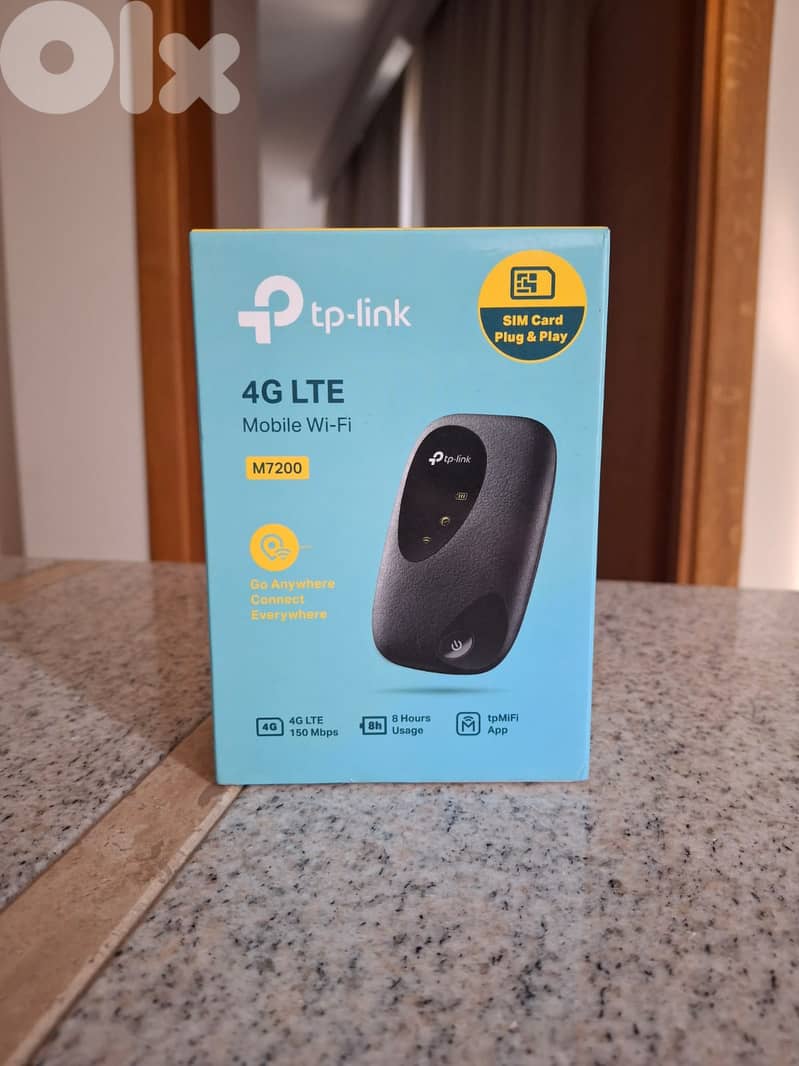 Tp-Link: Wifi phone SIM card router 0