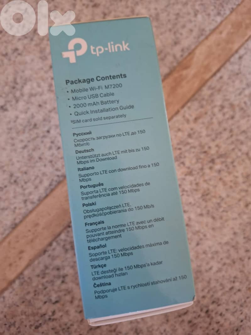 Tp-Link: Wifi phone SIM card router 2