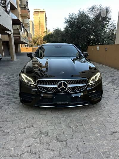 Mercedes E 400 coupe AMG-line 4matic 2018 black on black-clean carfax