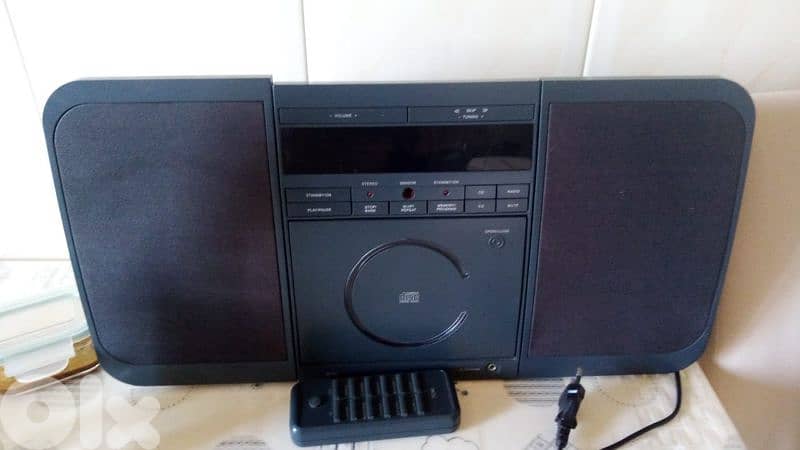 Speaker, AUX, Disc Player and Radio with remote control 2