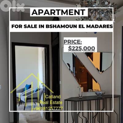 Apartment for sale in Bchamoun El Madares 250m2 price $225K