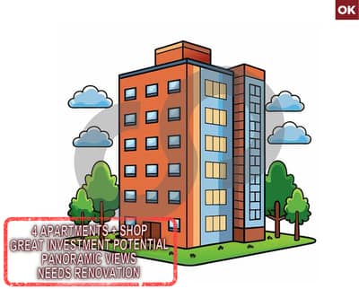 panoramic view and great investment in bhamdoun/بحمدون REF#OK127537