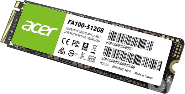 Acer original nvme ssd 512gb