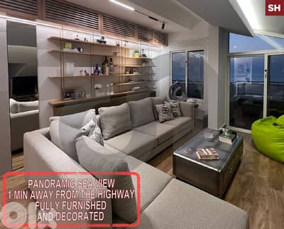 270 sqm/fully furnished/sea view in bouar/بوار REF#SH127541