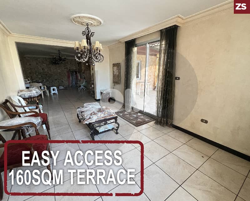 Easy access - terrace - Hot deal in Mazraa–Afif El Tybeh REF#ZS127542 0