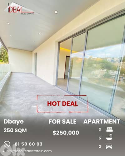 Apartment for sale in Dbaye Metn شقة للبيع في الضبية المتن