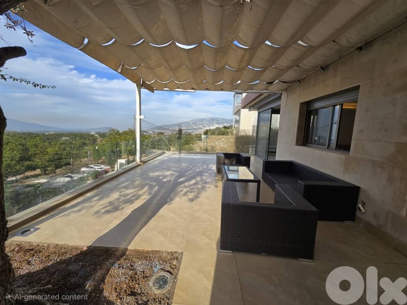 Exclusive-Apartment with Terrace for Rent in Mtaylebشقة حصرية مع تراس 0