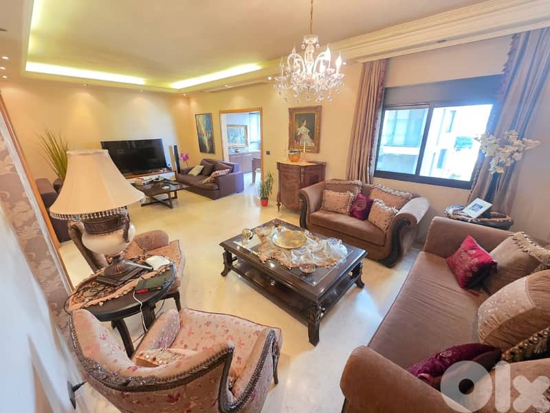 شقة فخمة للبيع في فرن الشباك Furnished apartment in Furn el Chebbak 0