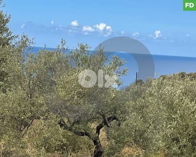 unobstructed sea and mountain view in kfarkede/كفركيده  REF#FD127550