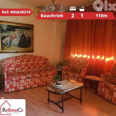 Apartment for sale in bauchriye شقة للبيع في البوشرية