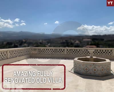 Great deal for an old stone villa fully renovated -Amioun REF#YT127558