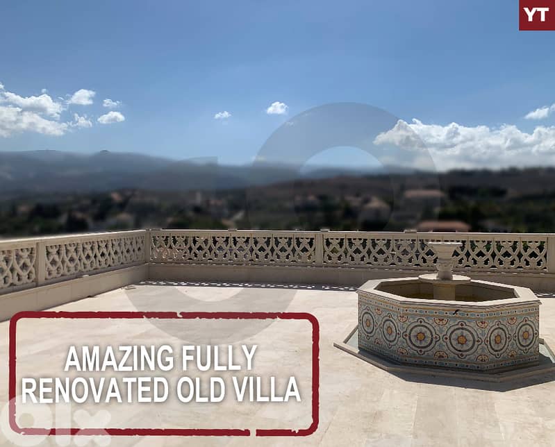 Great deal for an old stone villa fully renovated -Amioun REF#YT127558 0
