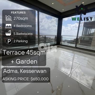 Duplex Apartment for sale in Adma شقة للبيع في ادما