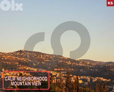 Spacious 135sqm apartment in a quiet area BAABDA/بعبدا REF#KS123696