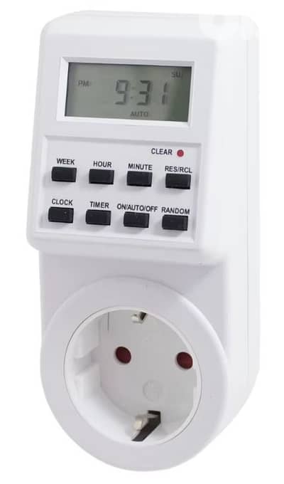 Mini LCD Digital Plug-in Kitchen Timer Switch
