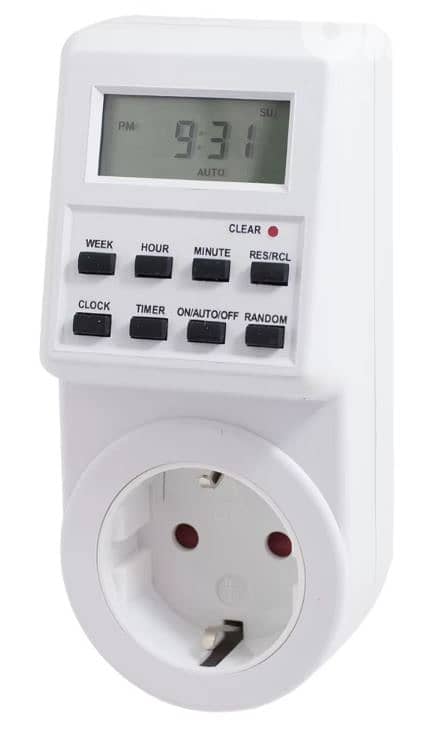 Mini LCD Digital Plug-in Kitchen Timer Switch 0