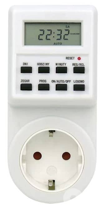 Mini LCD Digital Plug-in Kitchen Timer Switch 1
