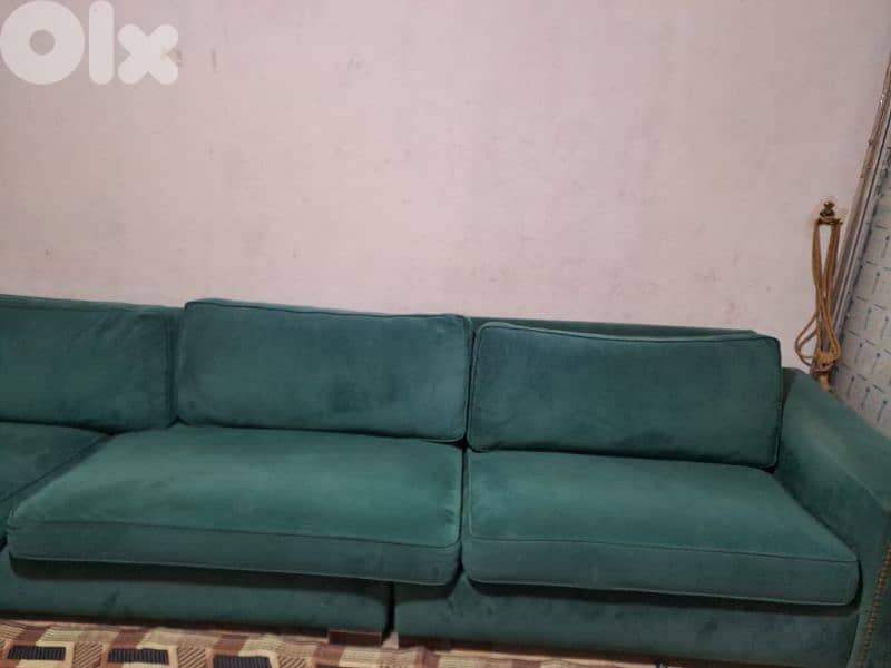 طقم زاوية مخمل 2