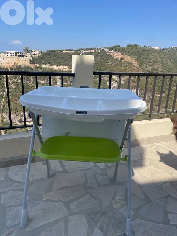 Cam baby bath & changing table 2