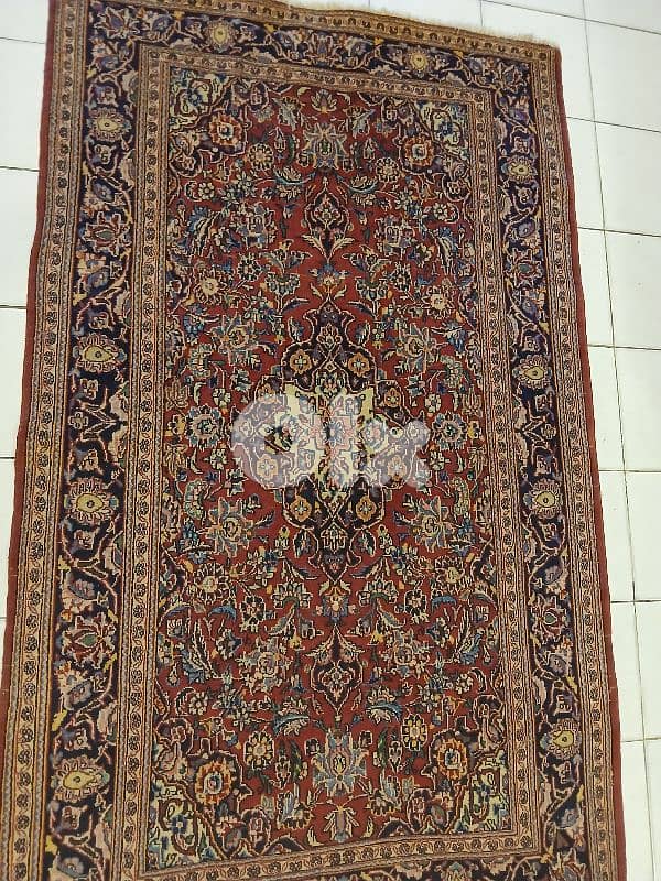 سجادة كاشان مستعمل نظيفة قياس220×135 6