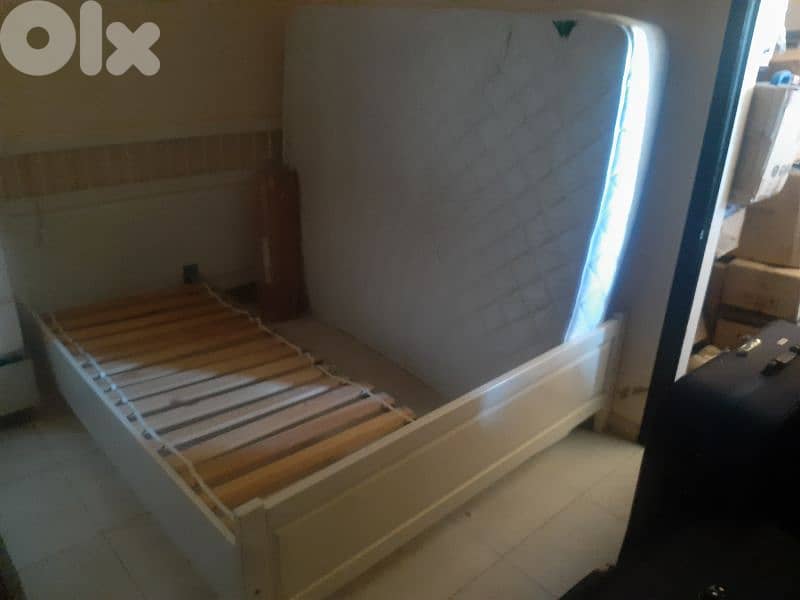 IKEA queen size bed for sale 6